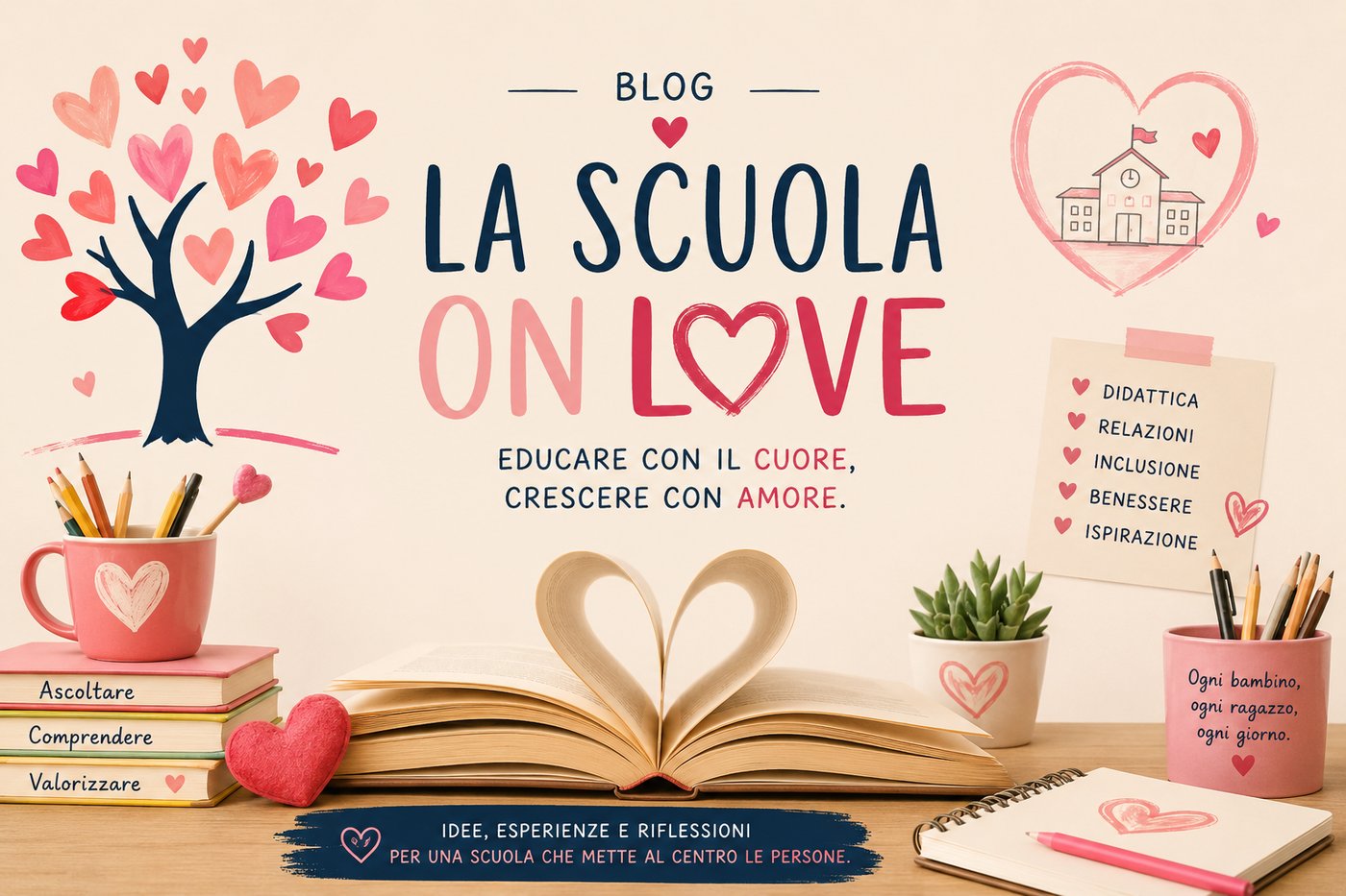 La Scuola On Love — Educare con il cuore, crescere con amore